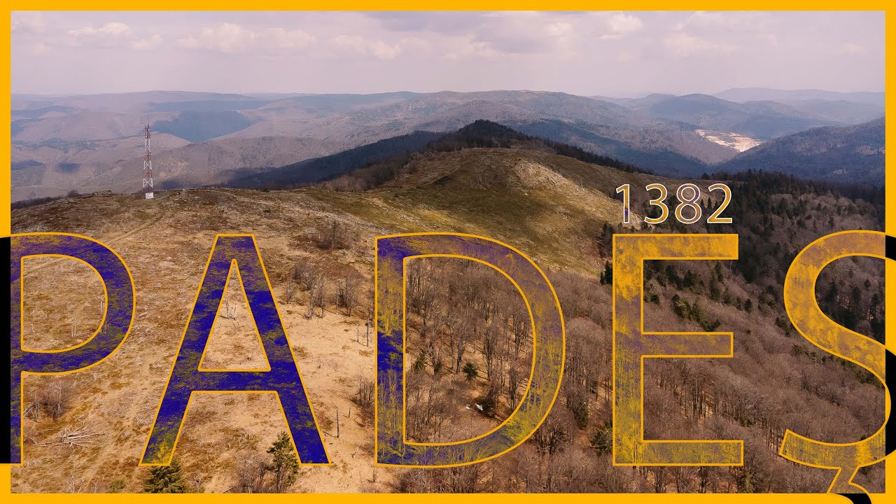 Vârful Padeş 1382m. Timiş - Luncanii de jos - drumul Oboare