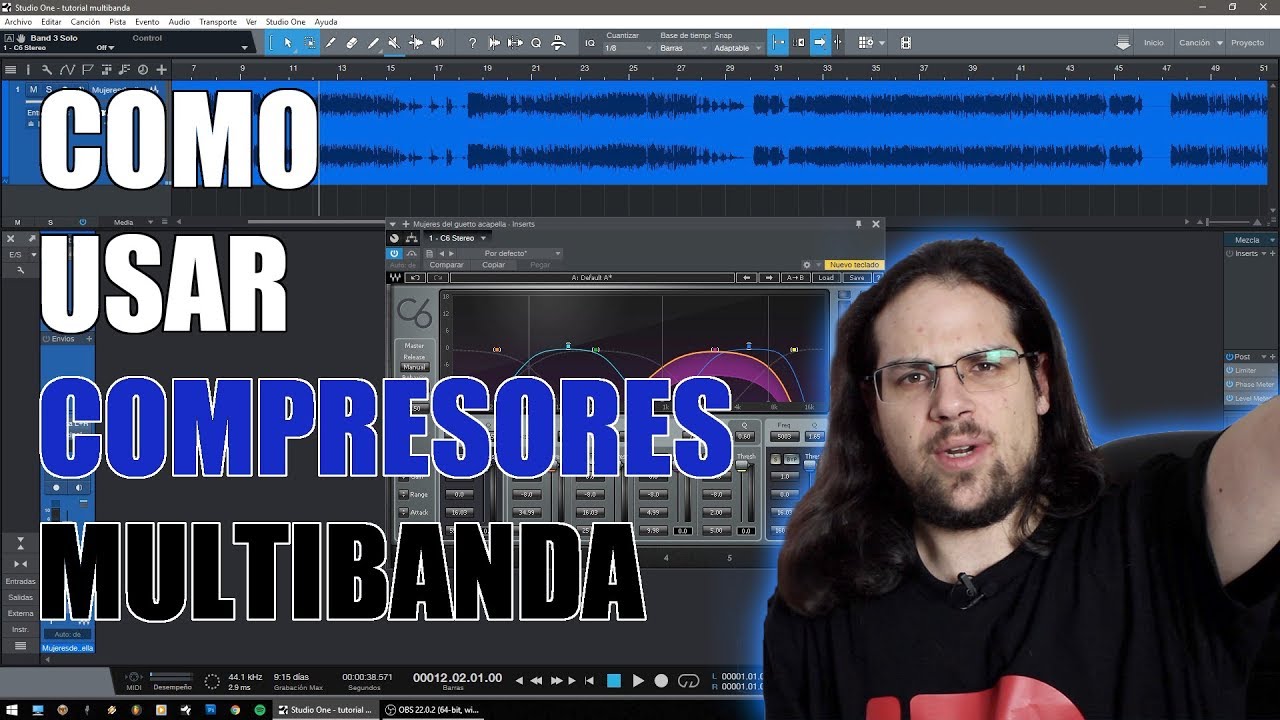 COMO USAR UN COMPRESOR MULTIBANDA (WAVES C6)