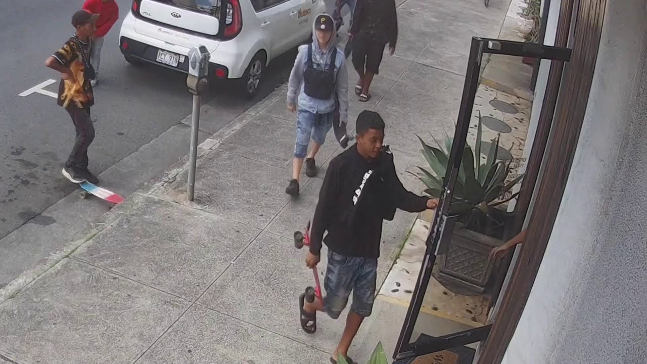 Organized Theft Group of 16 Teens Stole from Supreme Consignment Store in Hawaii Caught on Video