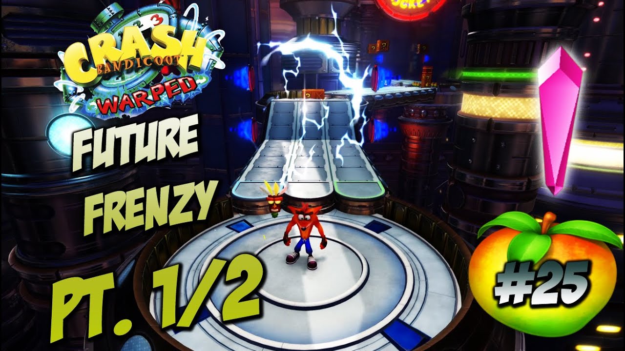 FUTURE FRENZY PARTE 1/2 - CRASH BANDICOOT 3 - WARPED - EP. 25 - GAMEPLAY ITA - GUIDA 105%