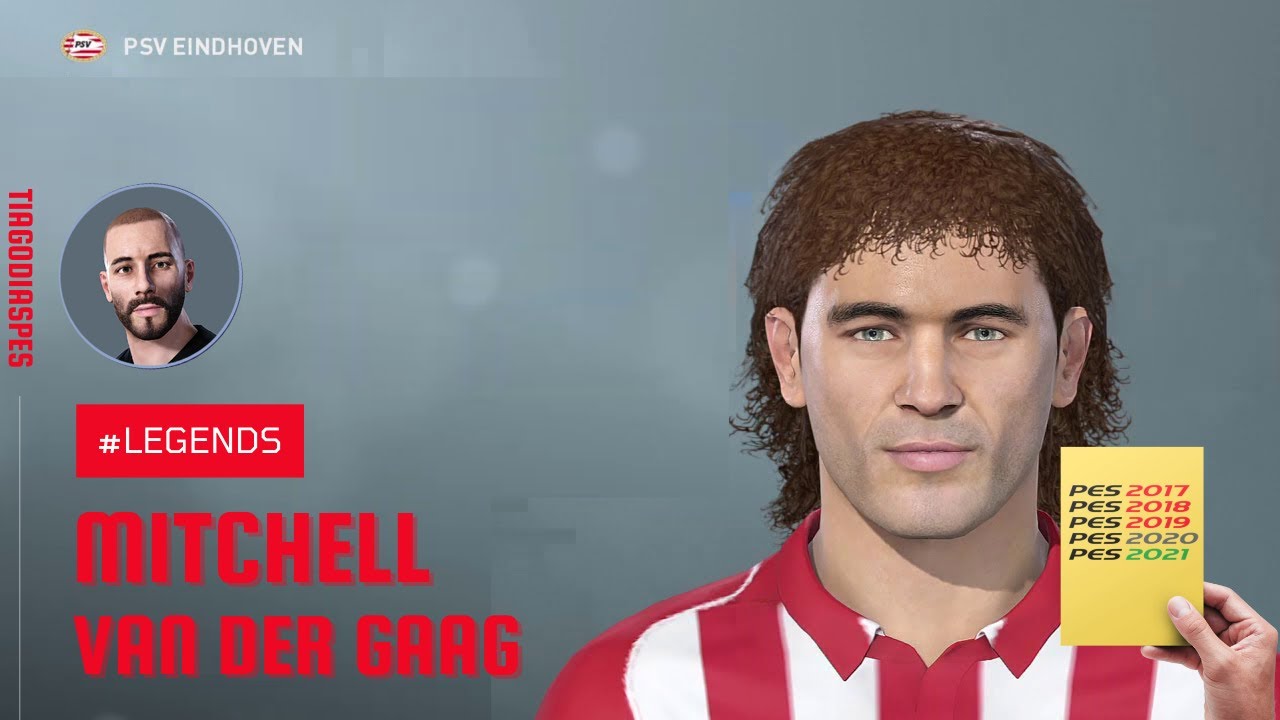 Mitchell Van der Gaag Face + Stats | PES 2019
