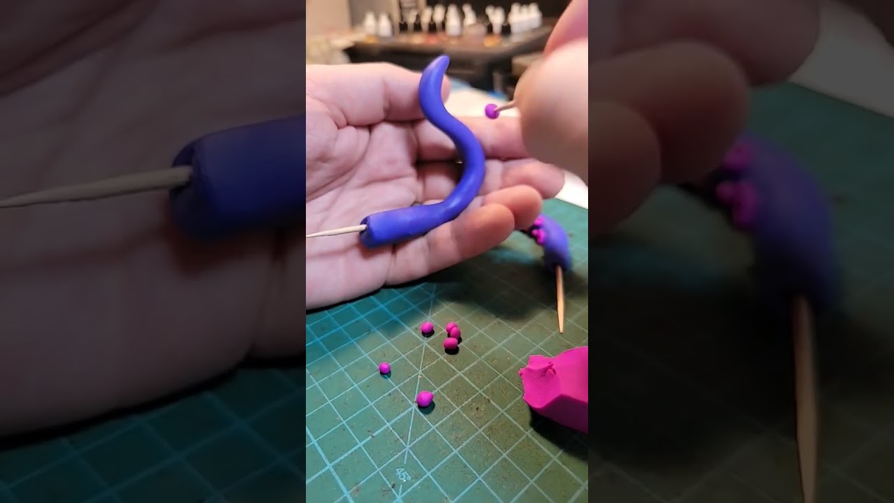 Создаём миниатюру кракена 🦑 