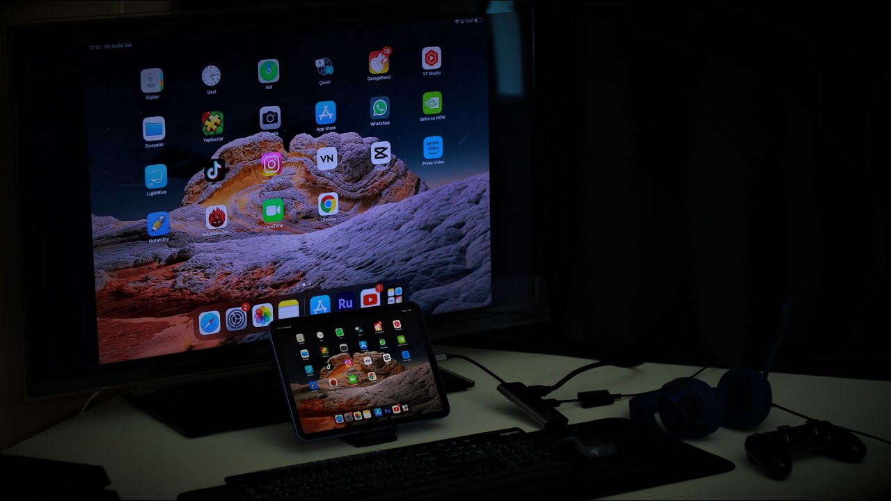 Ipad 10. Nesil'den PC olur mu ? Belkin 7 in 1 Type-C Düştürücü İle.... | Pubg severler üzgün |