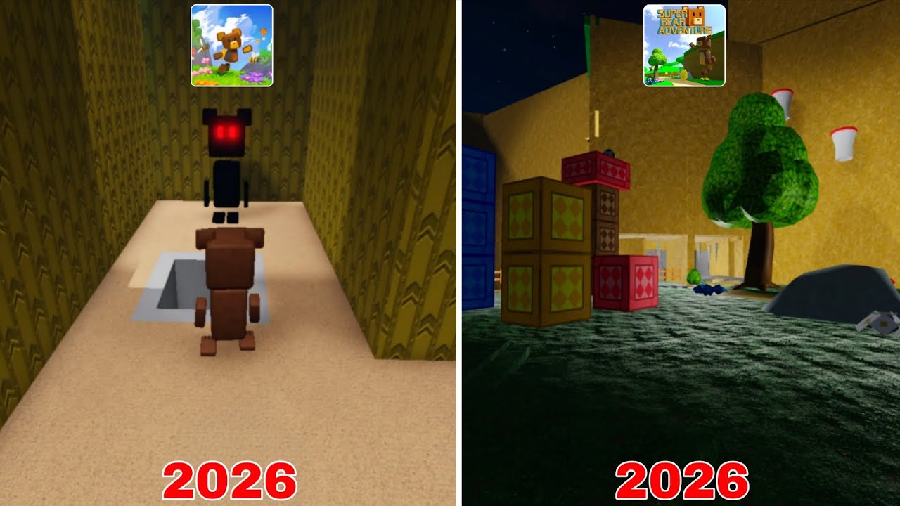 Super Bear Adventure Vs All Map 2 Secret Location 2026 New Game Update Gameplay Episode 681