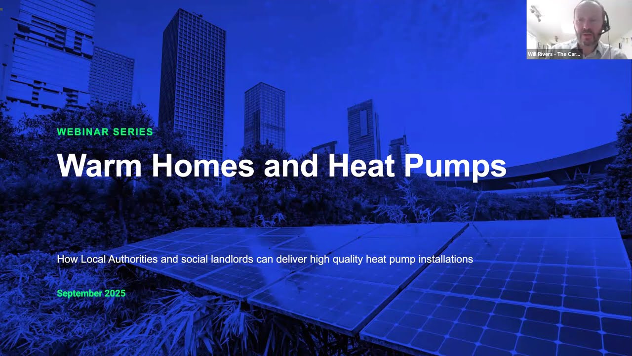 Warm homes and heat pumps