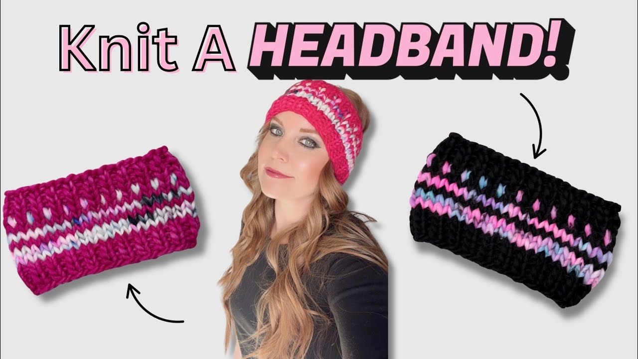Knitted Headband Pattern! Free!