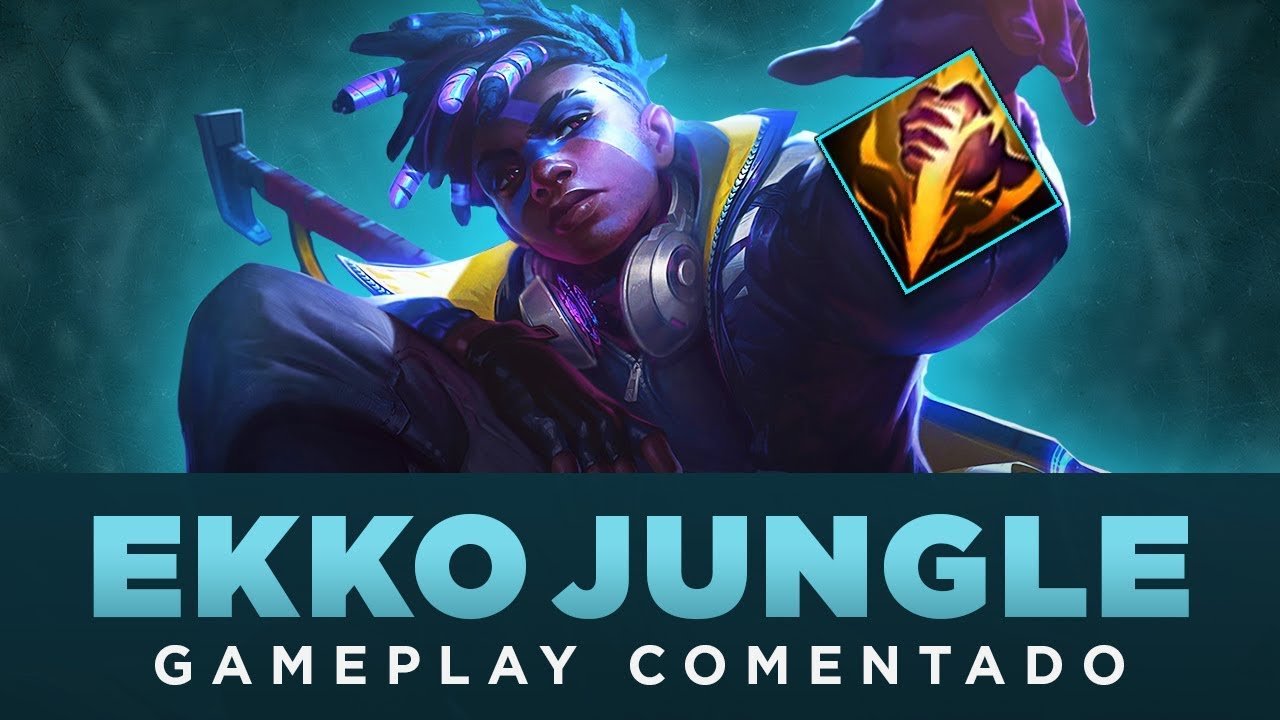 Passo a passo na selva com Ekko ( Champion roubado, sem mais)
