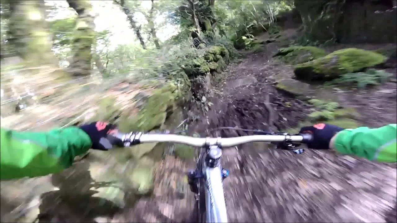 Lustleigh Cleave to Nut Cracker Bridleway, Dartmoor Mtb, Gopro, Canyon Spectral