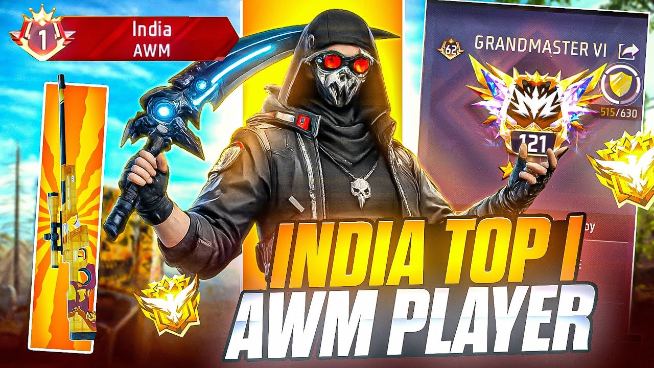 NEW SEASON CS RANK INDIA TOP 1 AWM☠️ ft. @Gautamlive01