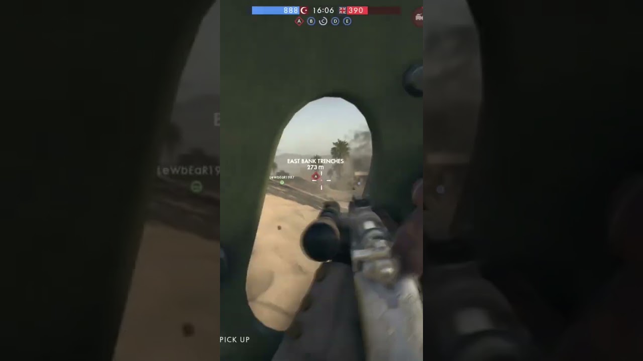 Ps5 bf1 gewehr 98 sniper #battlefield #bfgameplay #bf1ps4 #bf1gameplay #gameplay