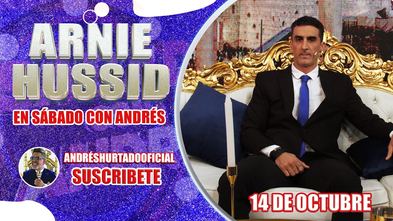 CENANDO CON ARNIE HUSSID EN SÁBADO CON ANDRÉS
