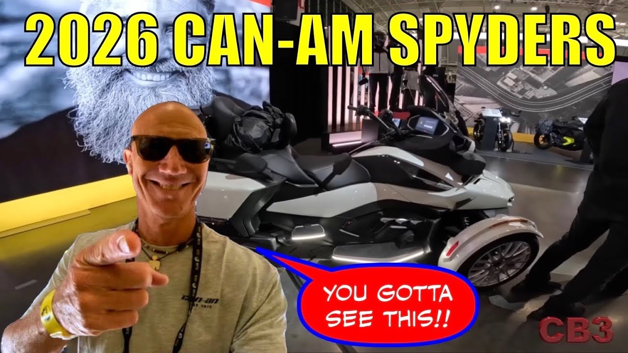 2026 CANAM SPYDER Line-Up!!!  Club BRP Day2!!!