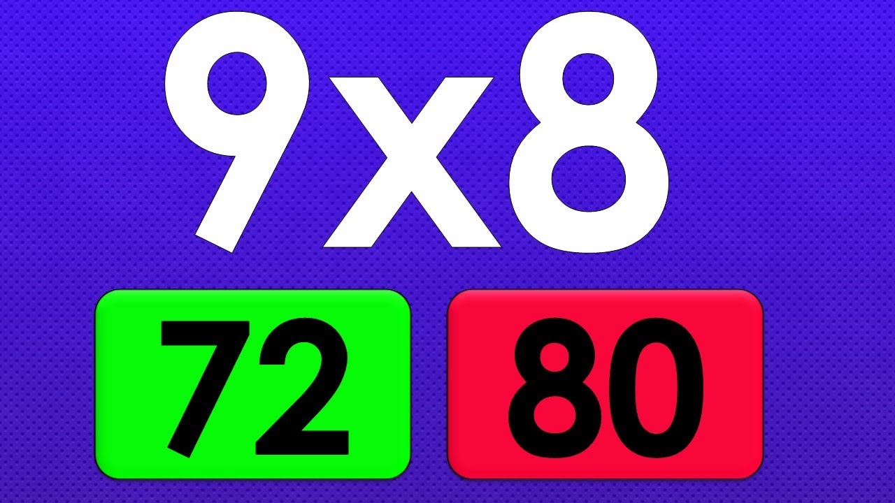 20 multiplication exercises for kids