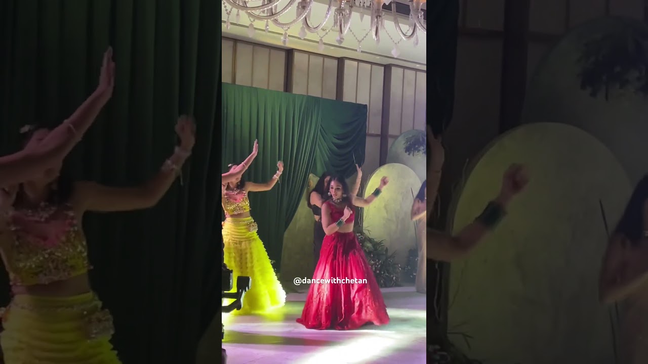 Le gayi le gayi | Bride with bridesmaids | Wedding Choreography | Dance with Chetan #bridemaids