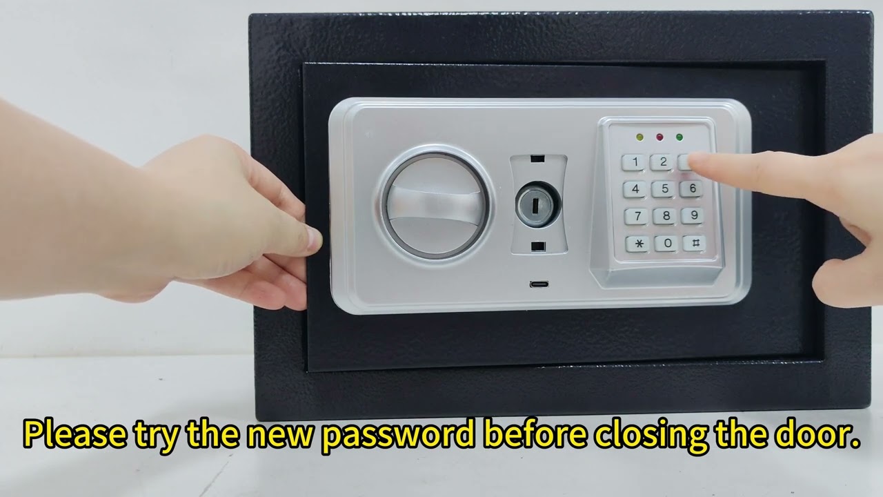 Set The User Password And The Master Password（English+SA）