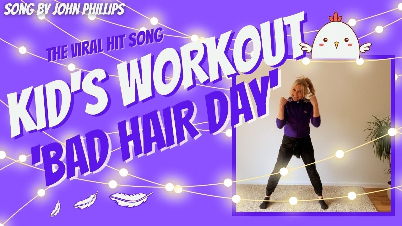 'Bad Hair Day' (Sped Up) - Kid's Workout