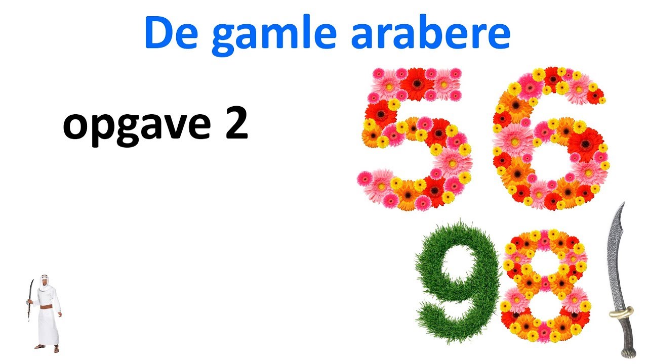 de gamle arabere opgave 2