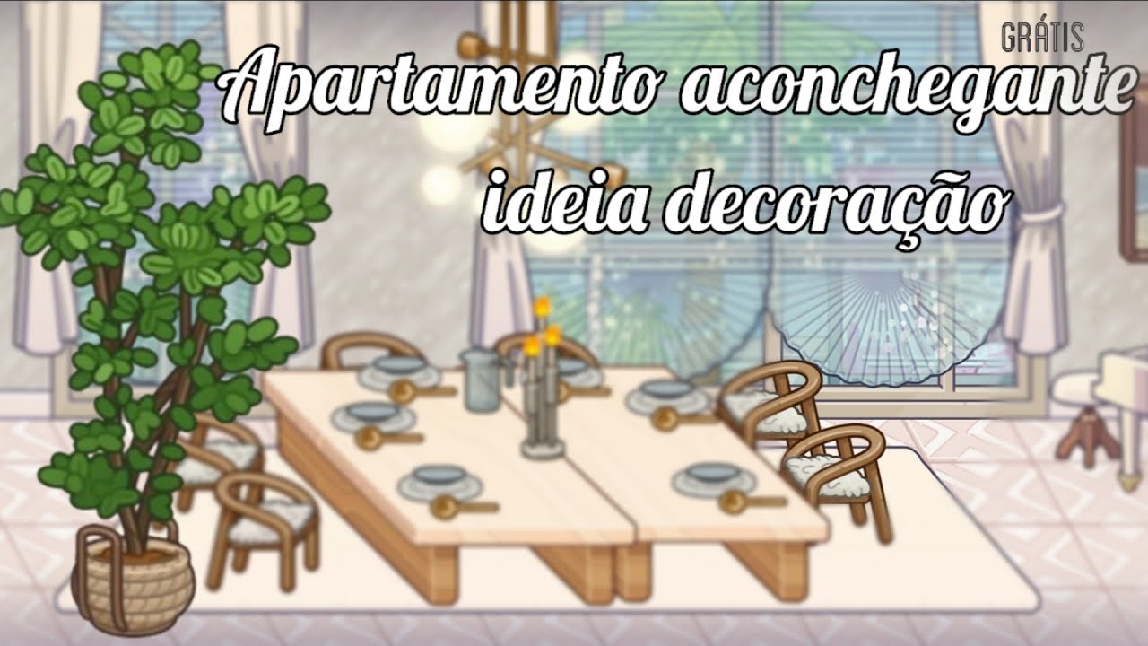 APARTAMENTO ACONCHEGANTE DECORAÇÃO GRÁTIS ✨ | aesthetic 