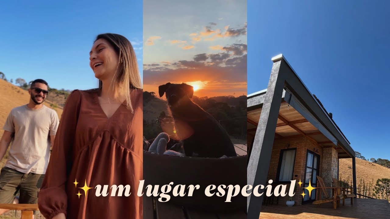 VLOG | tour pela cabana, viagem romântica, chalé pet friendly nas montanhas de Minas Gerais