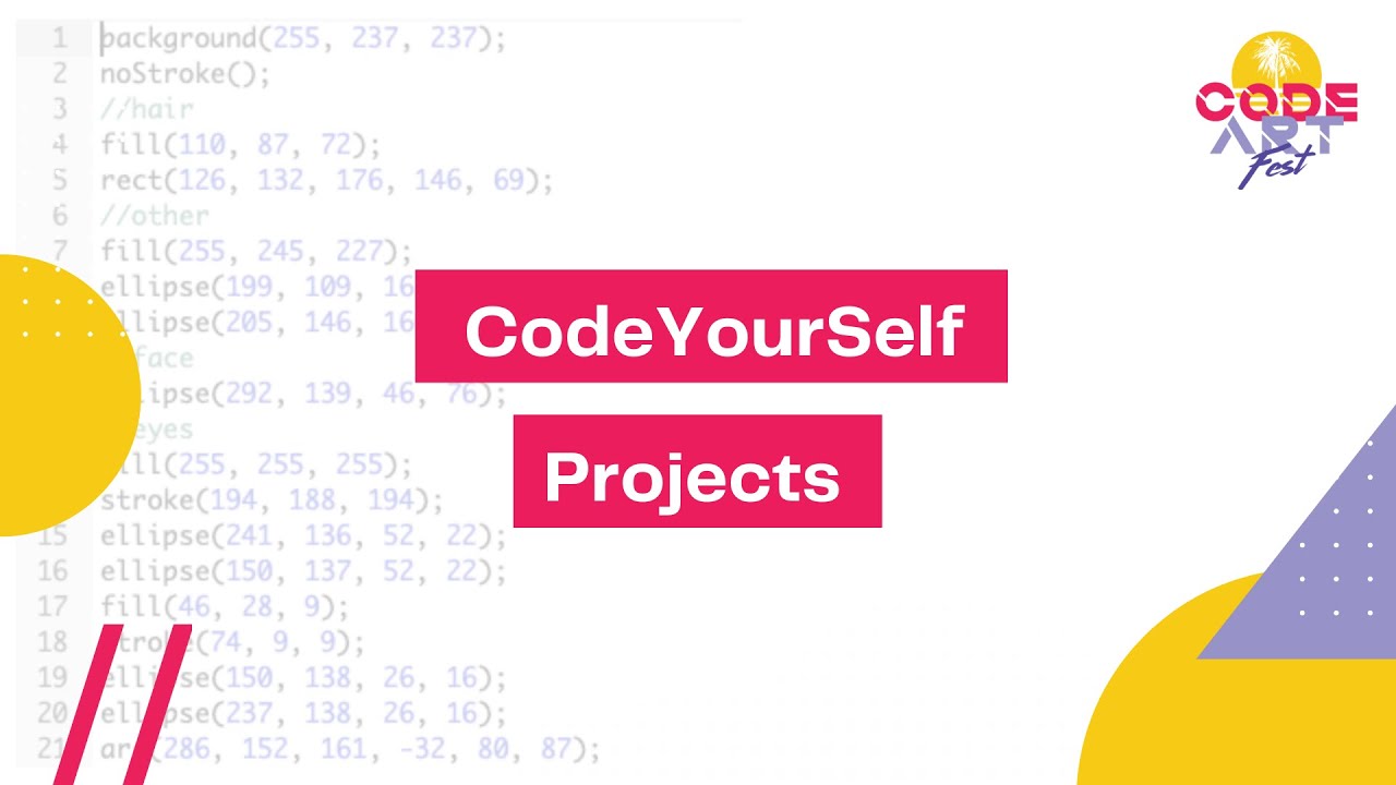 2022 All Girls Coding Competition - Coded Self-Portrait Submissions
