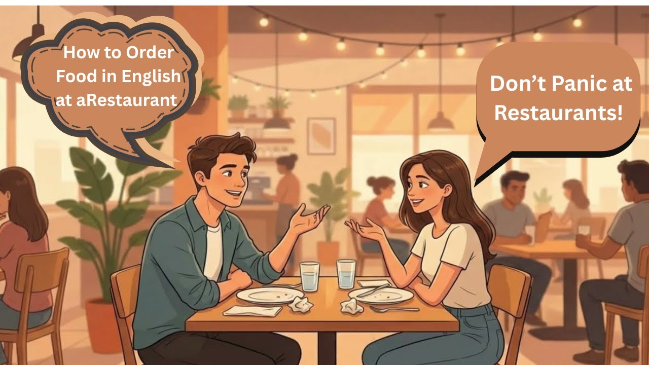 Don't Panic at Restaurants! Learn How to Order Food in English