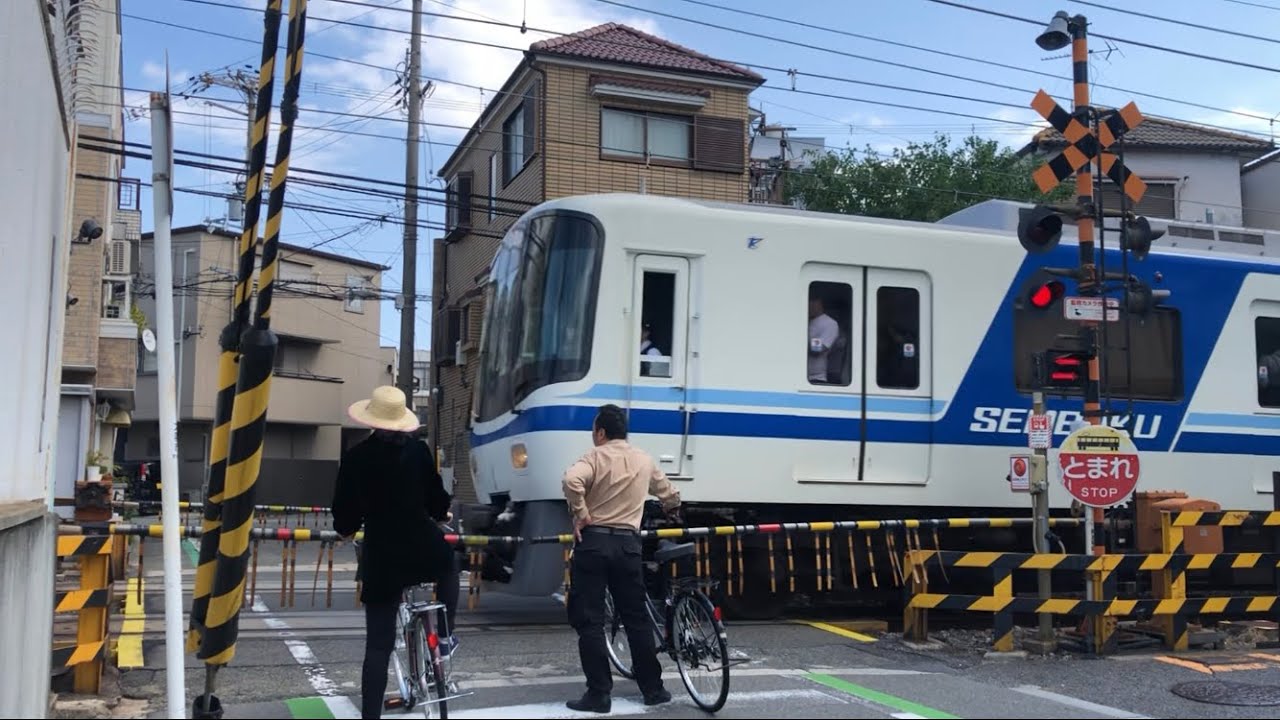 南海高野線　帝塚山4号踏切