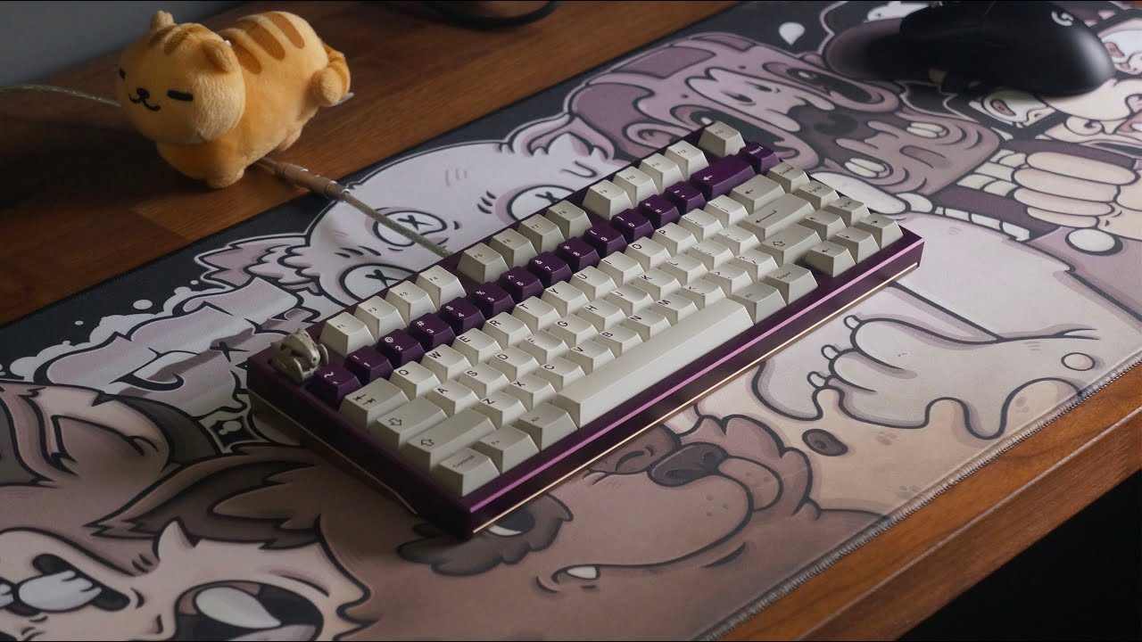 TKD PT.1/75 with lubed Cherry MX2A Blacks