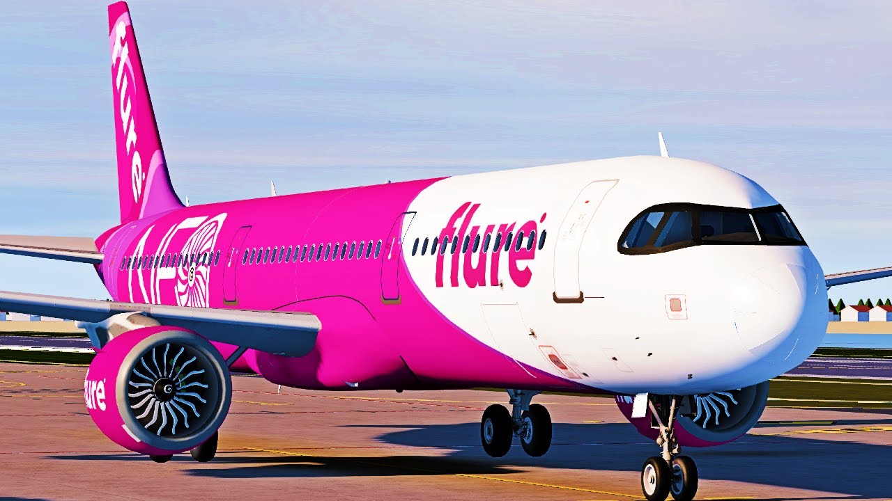 THE BEST AIRLINE ON ROBLOX? | FLURE ROBLOX AIRLINE REVIEW