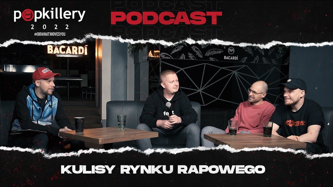 Jak zmienia się polski hip-hop? | Popkillery 2022 Podcast #1: W. Michalak, Phunk'ill, R. Szyszko