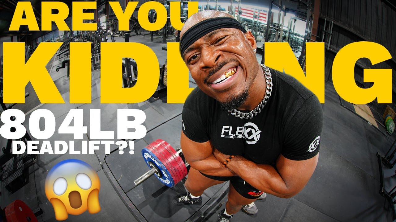 C'MON MANNNN!!!!! YANKING 804LBS/365KG OFF THE GROUND | Bulk To Hulk Ep. 10