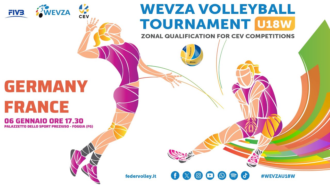 WEVZA U18W - GERMANY vs FRANCE