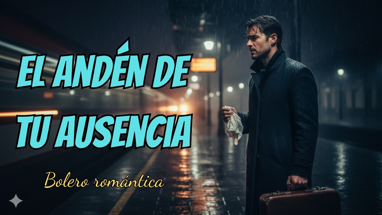 El Andén de Tu Ausencia | Bolero Romántico | Canción Nueva Voz Masculina #musica #romantico #bolero