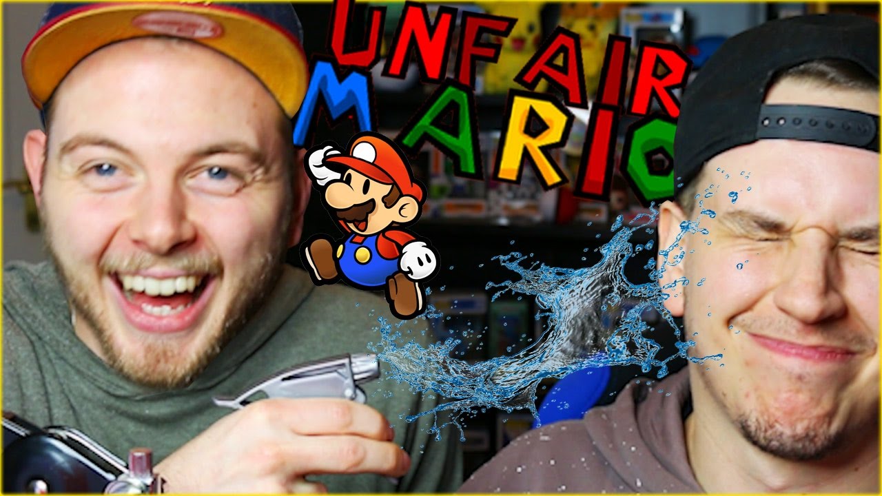 UNFAIR MARIO CHALLENGE! W/AshDubh!!