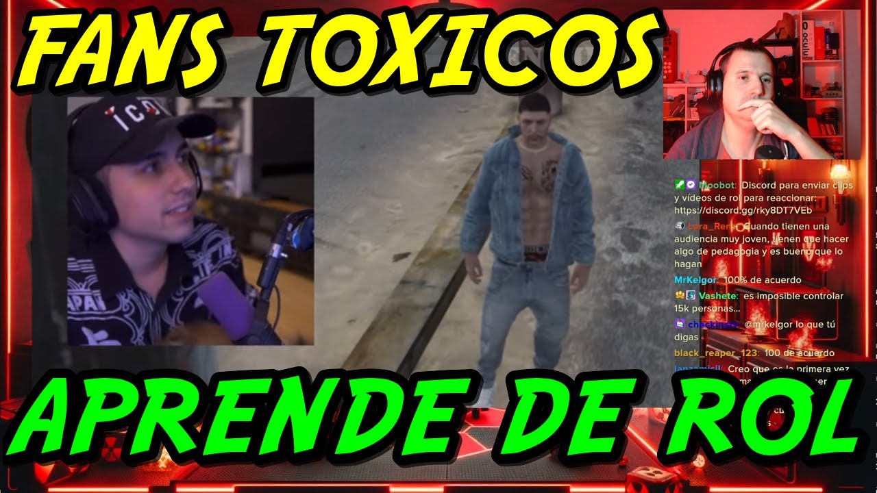 REBORN AMENAZA A STREAMERS POR SU FANDOM TÓXICO POR EL ROL - Imantado SpainRP