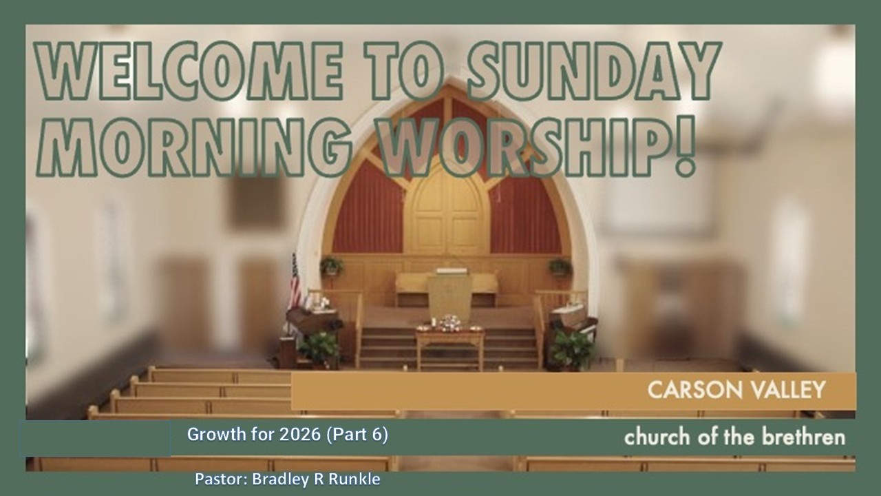 Growth for 2026 (Part 6)