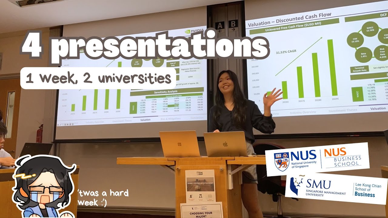 NUS Vlog #12: presentation, presentation, presentation