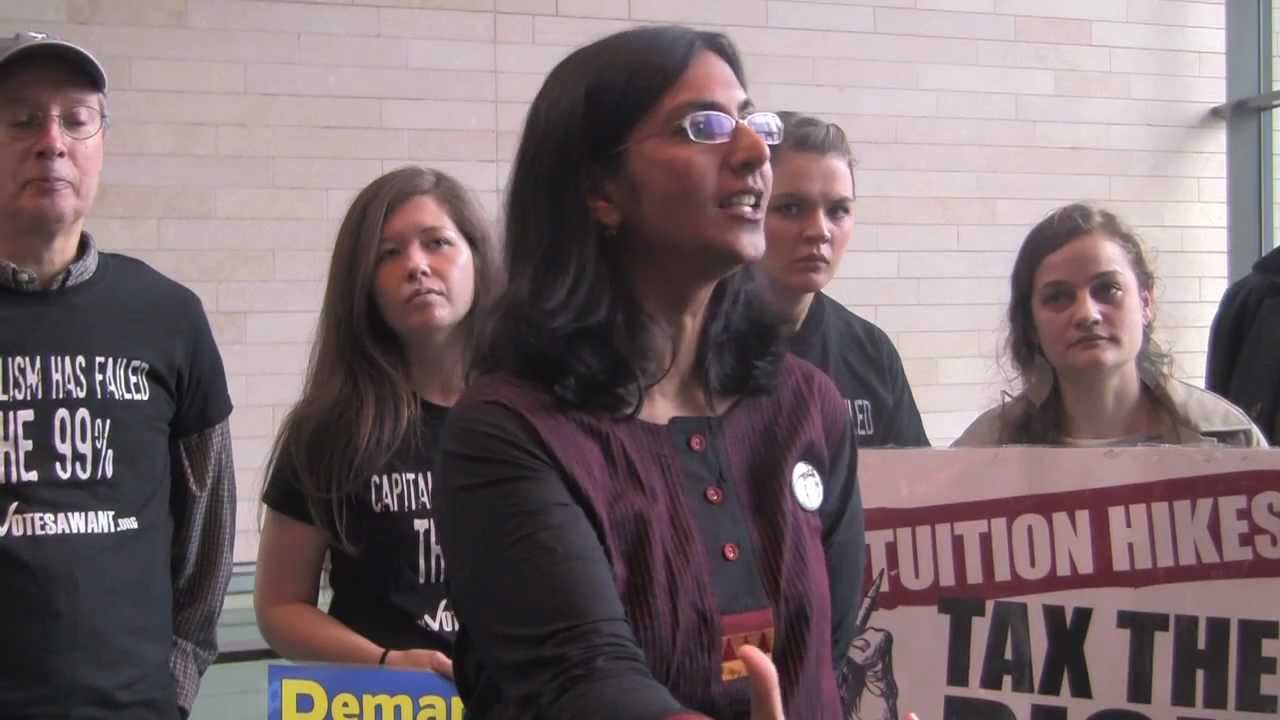 Kshama Sawant Announces Candidacy For Seattle City Council Seat