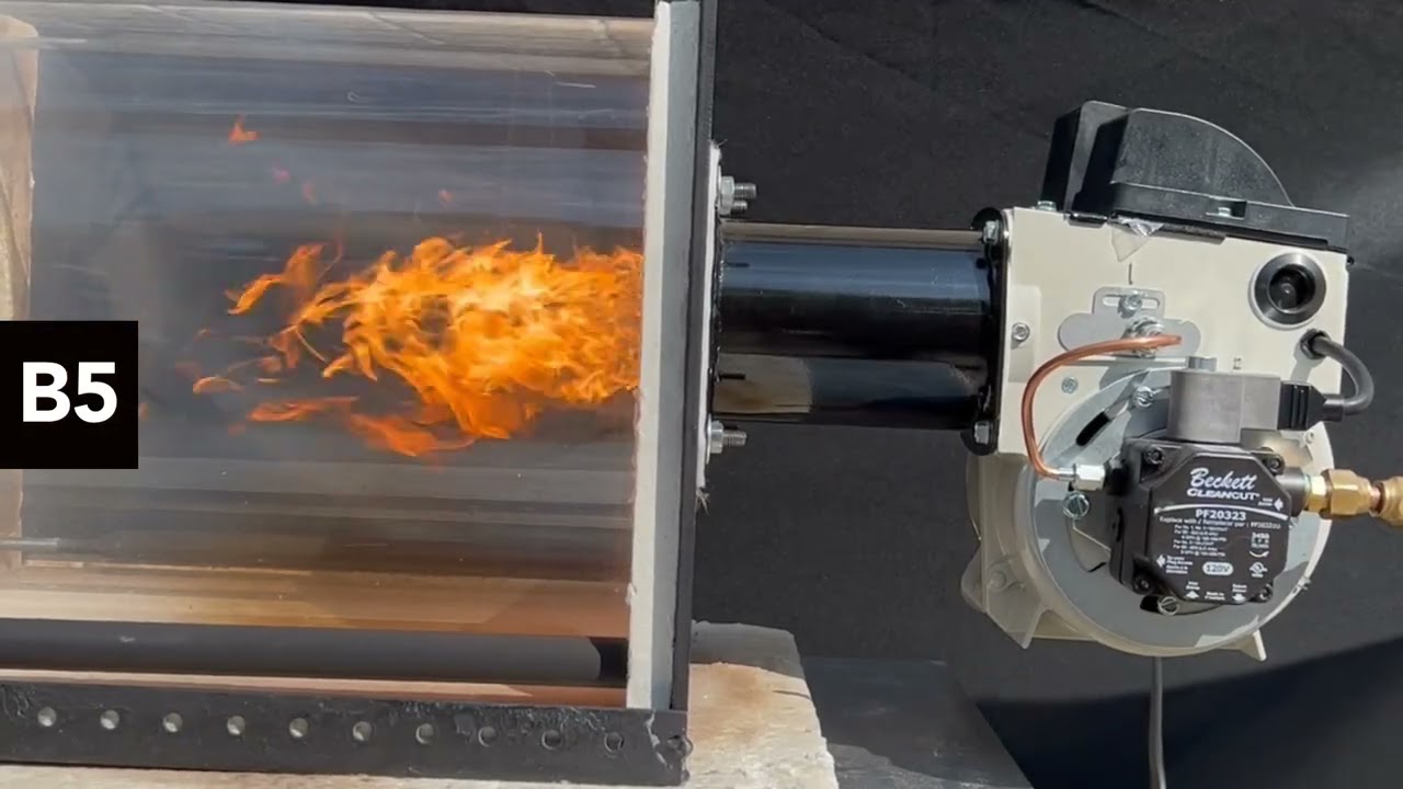 Combustion Demonstration B5 through B100: Beckett AFG