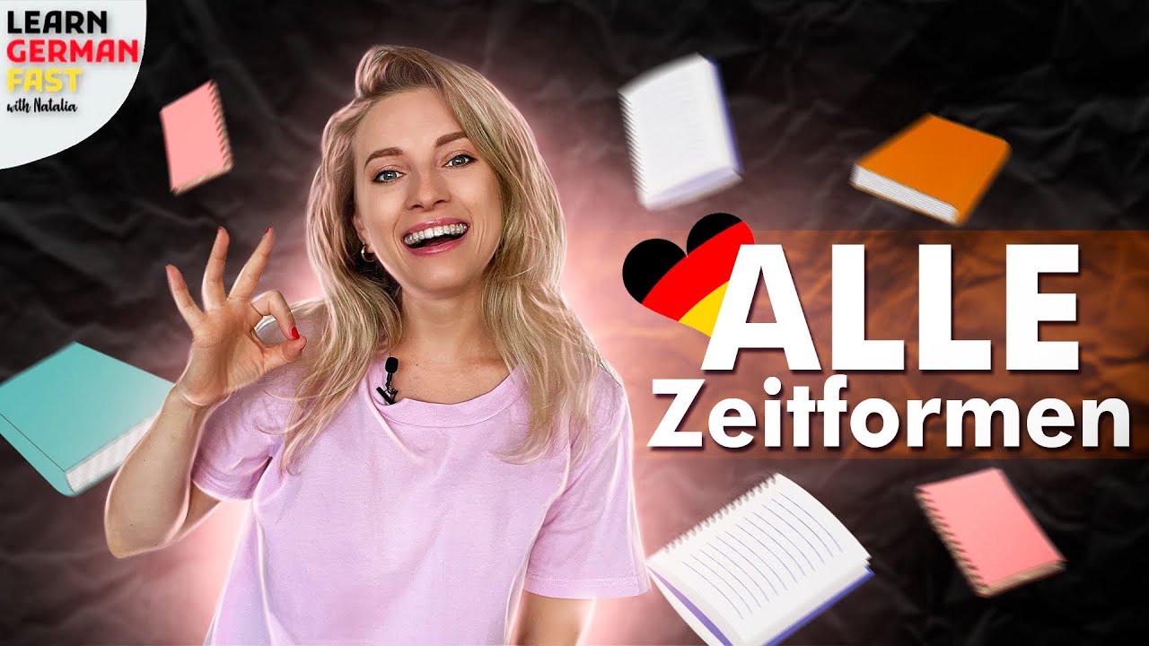 PRÄSENS, PERFEKT, PRÄTERITUM - Alle Zeitformen in der deutschen Sprache 🇩🇪 // Learn German Fast