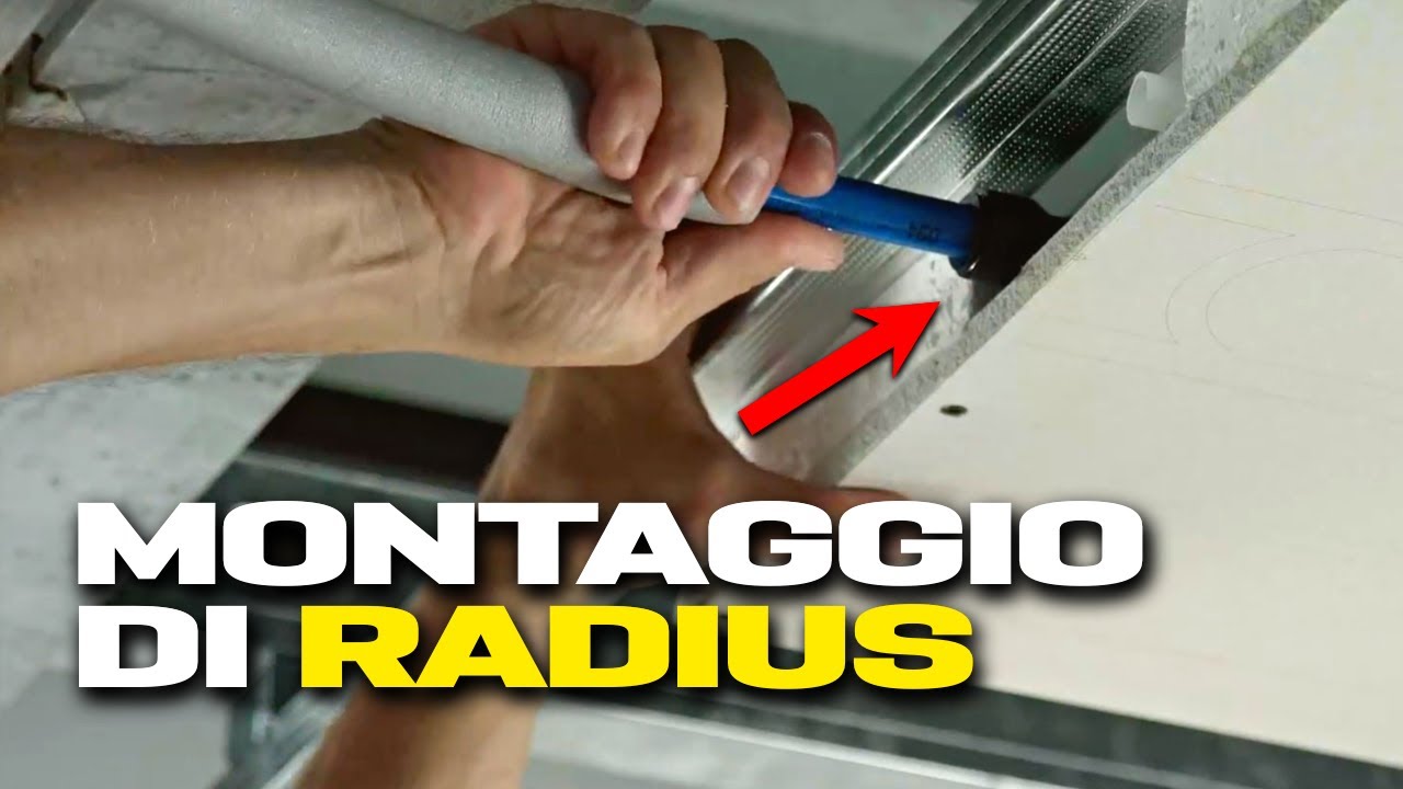 Montaggio del Soffitto Radiante RADIUS