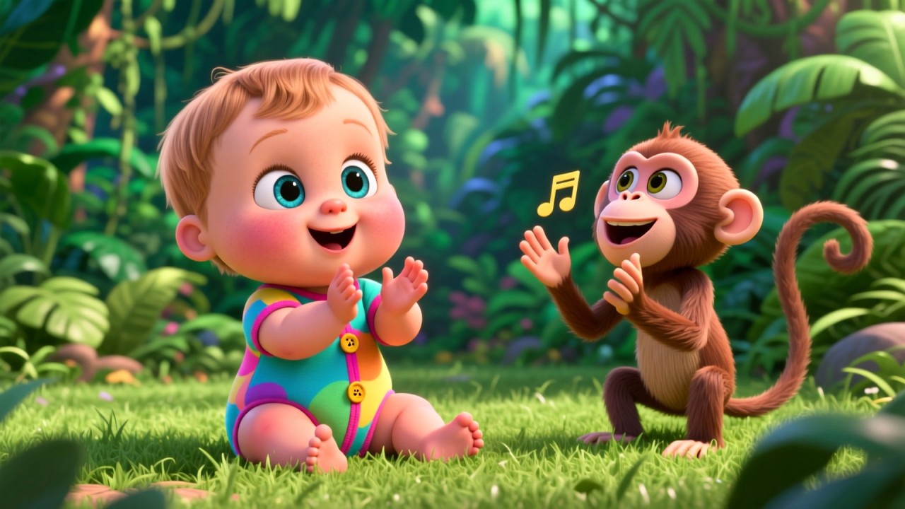 Monkey’s ABC Jungle Song 🐵 | Fun Learning & Play for Kids | Toddler Adventure Video