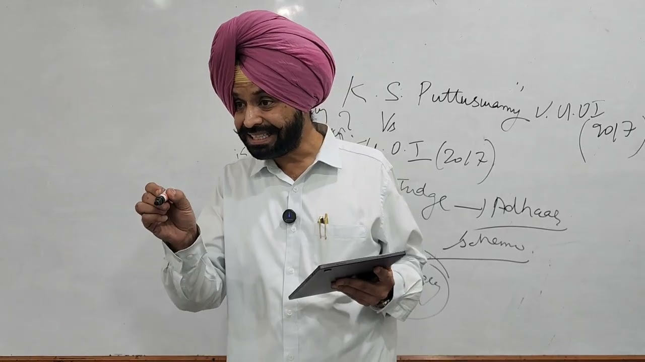 K.S.Puttuswamy Vs U.O.I ( 2017 ) Privacy Judgement 