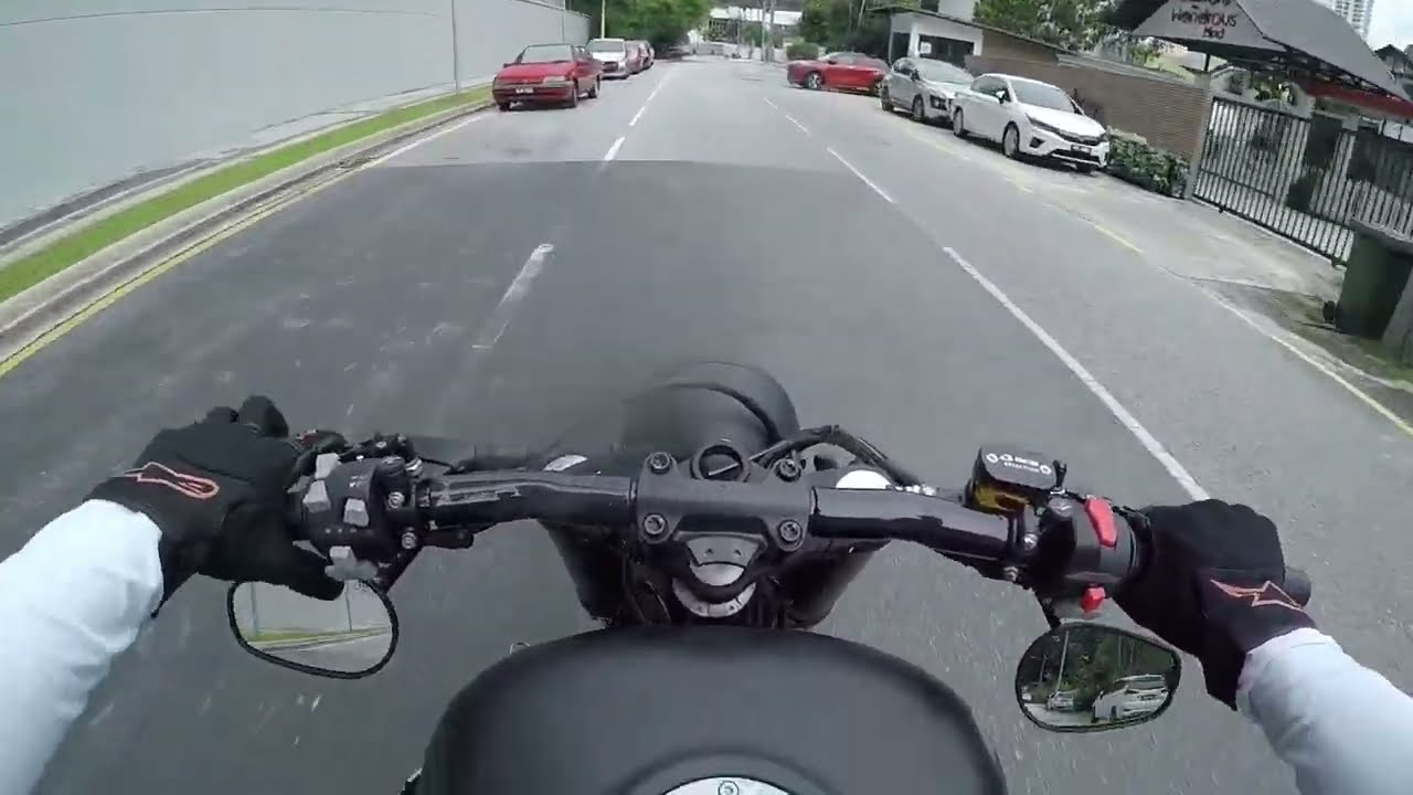SRV250 RAW SOUND / Low Idle Riding KL
