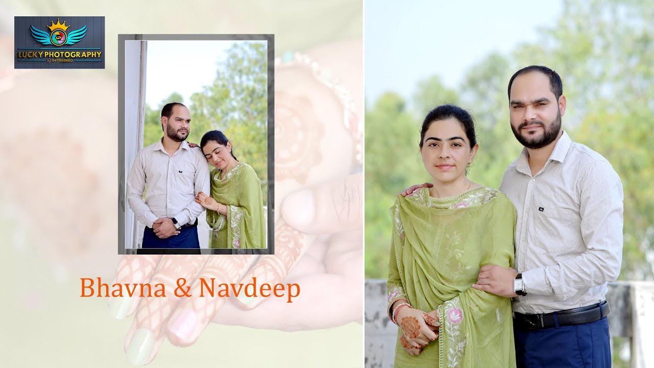 🔴WEDDING CEREMONY OF BHAVNA 💖💖 NAVDEEP KUMAR II LUCKY PHOTOGRAPHY SIANA CONT. +91 94176 68660