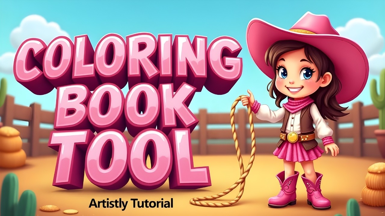 How to Make Kids Coloring Books with Artistly (Step-by-Step Tutorial!)