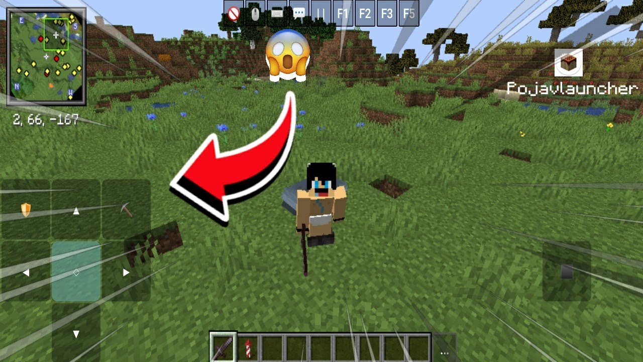 COMO CRIAR SEU PRÓPRIO TECLADO/HUD NO POJAVLAUNCHER (MINECRAFT JAVA EDITION)