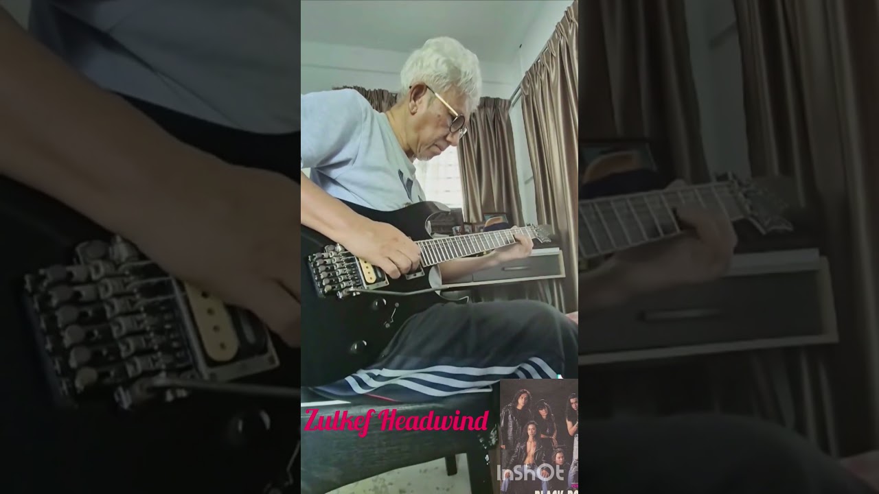 Zulkef Headwind - Sessionist Guitar ( Penantian Black Rose )