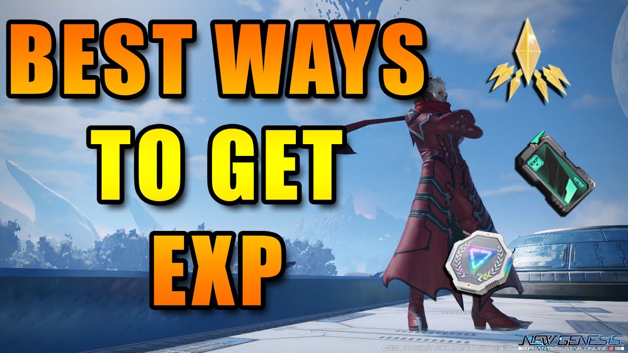 [PSO2:NGS] Best Ways to Level Up at Any Level!
