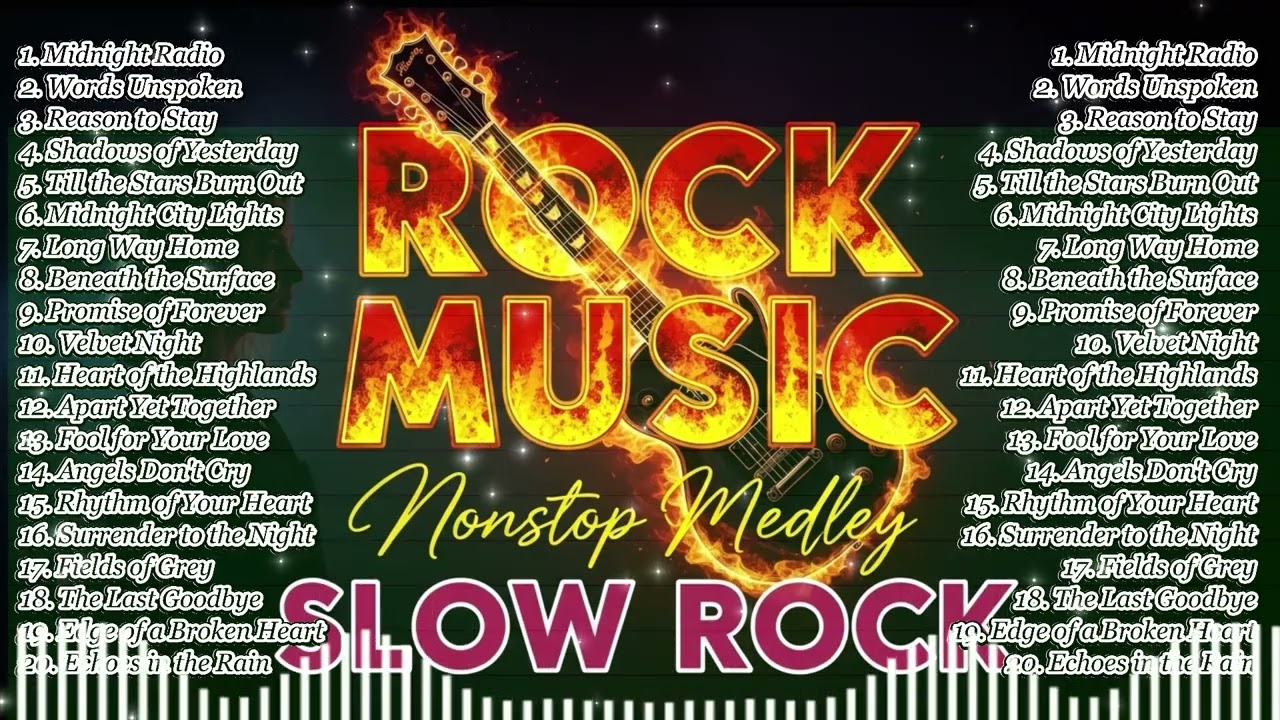 Альбом медленных рок-песен о любви 70-х, 80-х, 90-х годов | Non-Stop Greatest Hits Medley 2026 🎶Веч