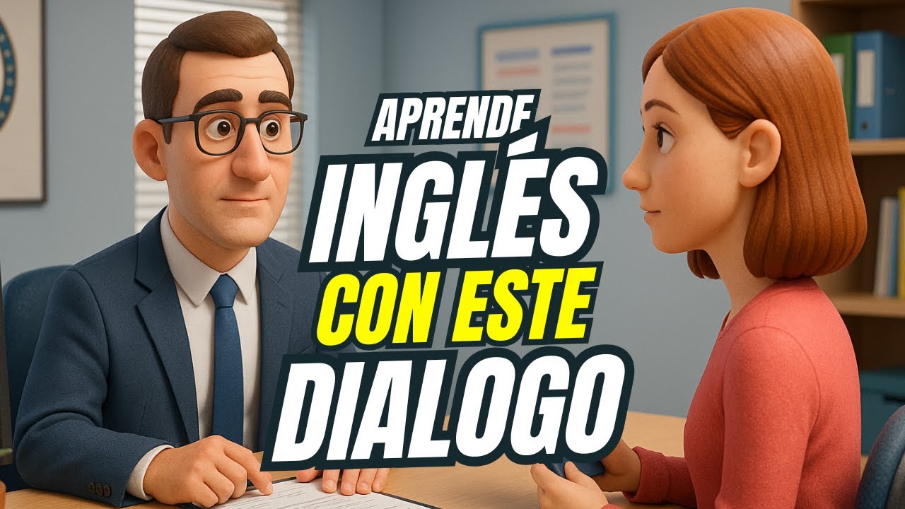 Escucha este Dialogo y empieza a entender el inglés fácil y rápido - Entrevista para la visa (B2)